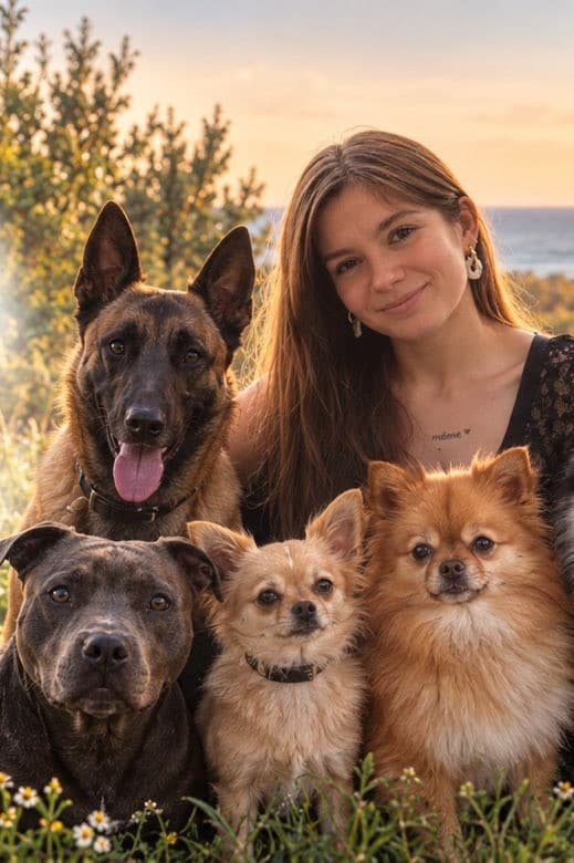 Portrait de Anaïs, éducateur canin Pédadog