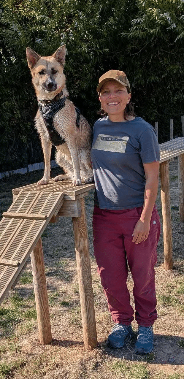 Portrait de Gaëlle, éducateur canin Pédadog